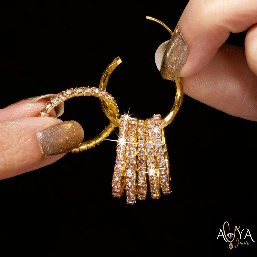 Versatile Multilayer Crystal Hoops