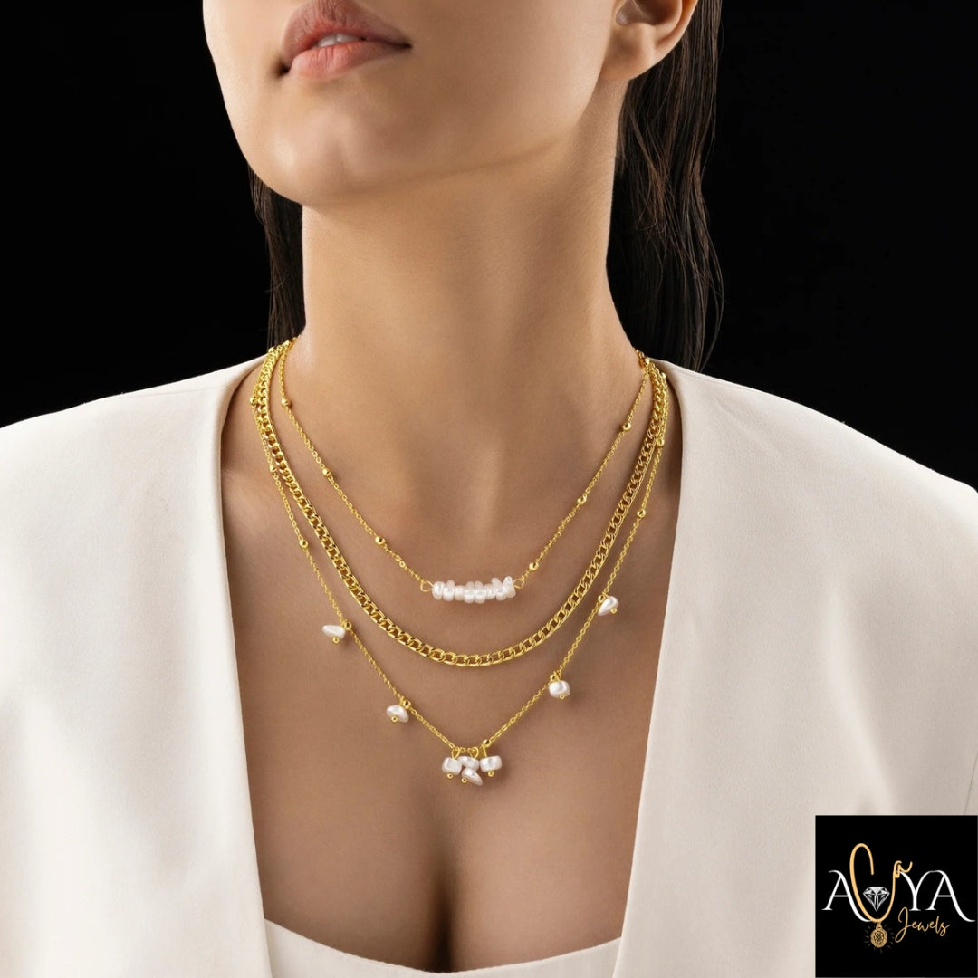 Triple Layered Necklace