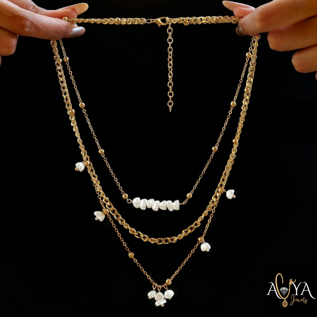 Triple Layered Necklace