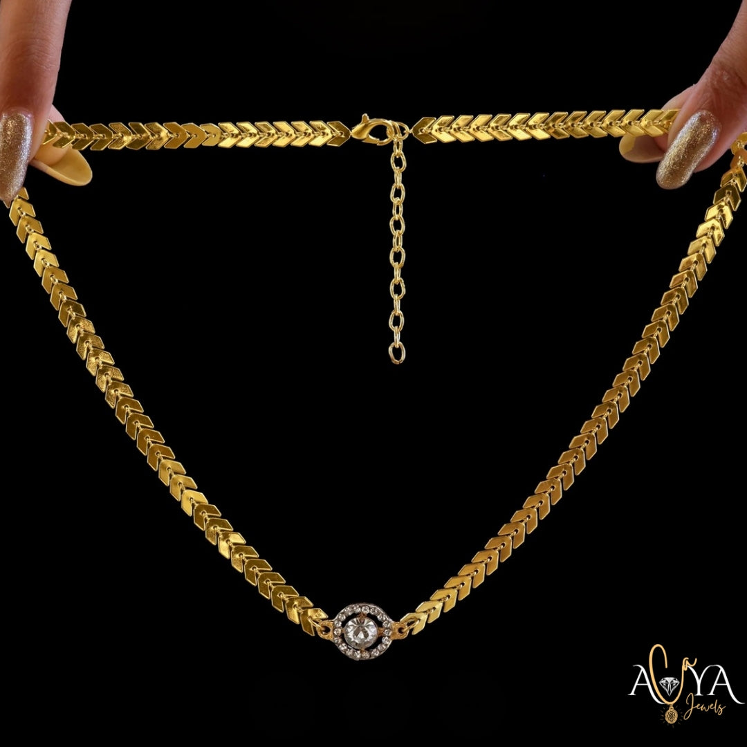 Solitaire Pendant Necklace