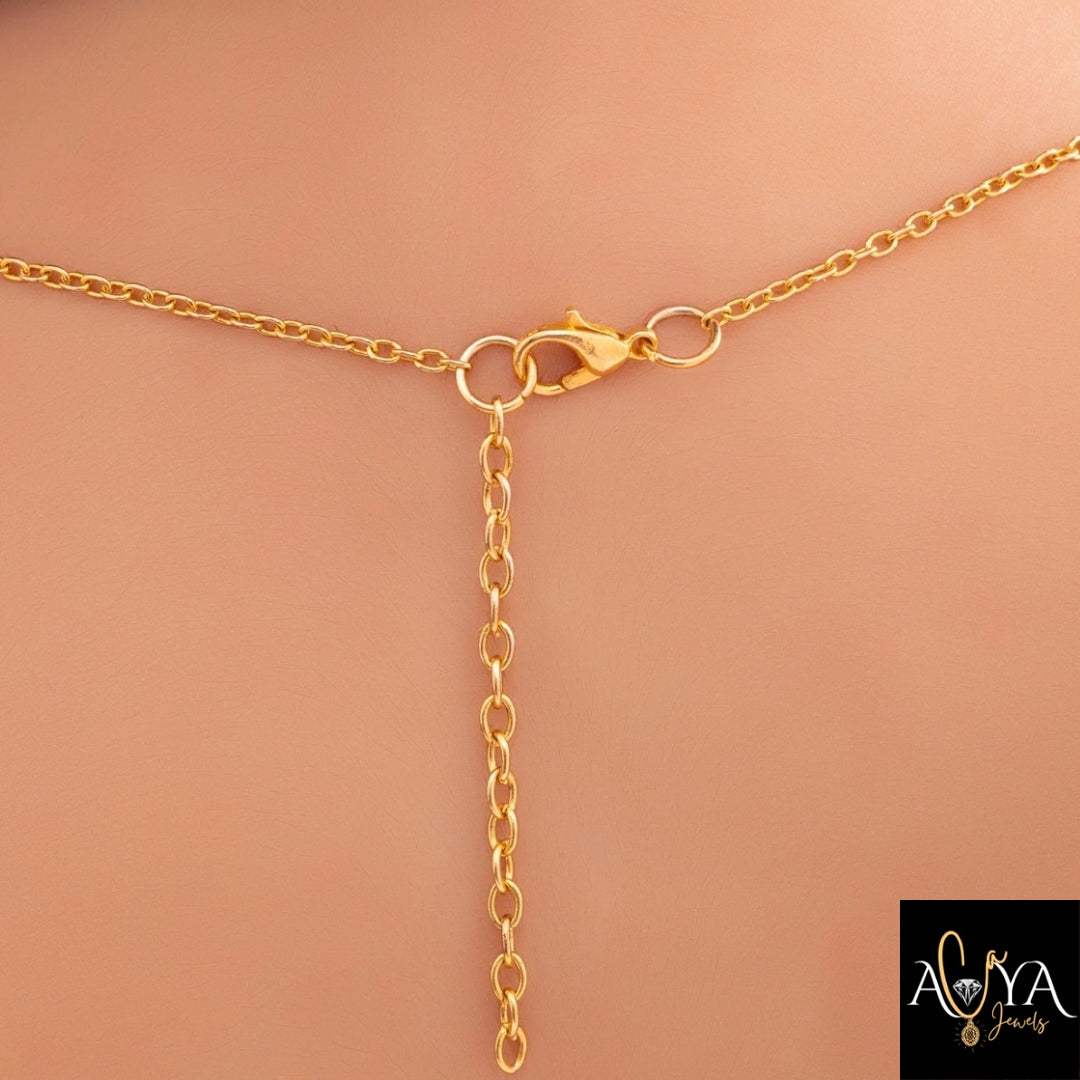 Delicate Pearl Hollow Heart Necklace