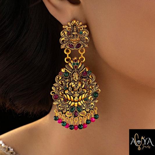 Goddess Lakshmi Earrings