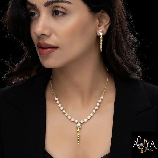 Necklace Set With Earrings