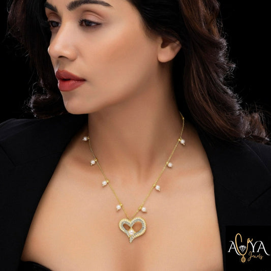 Crystal Heart Necklace