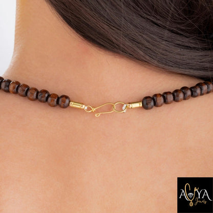 Bead & Resin Statement Necklace Set With Earrings