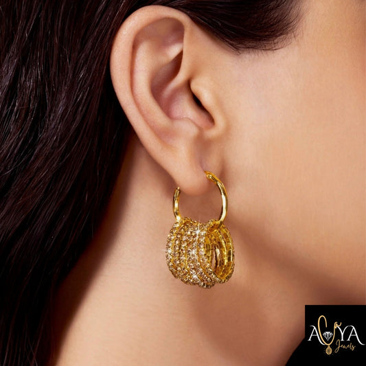 Versatile Multilayer Crystal Hoops